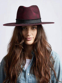 American Hat Makers - Women's Bordeaux Fedora