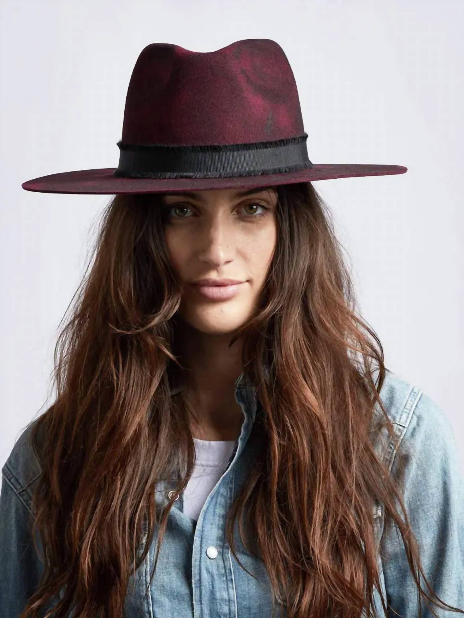 American Hat Makers - Women's Bordeaux Fedora
