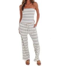 Bailey Rose - Coastal Crush Stripe Two Piece Set