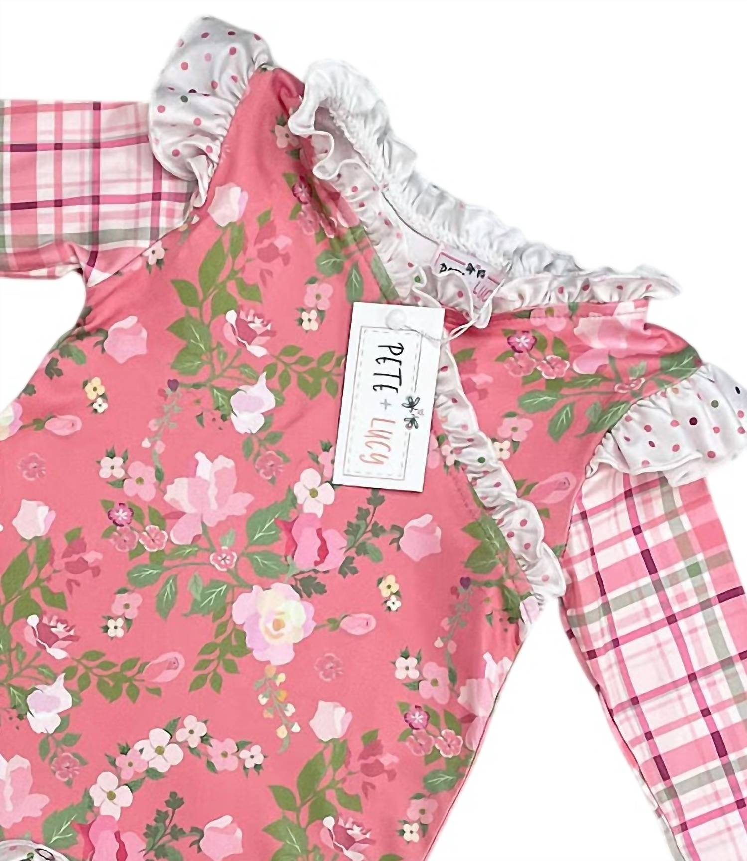 Pete + Lucy - Girls Collette Romper