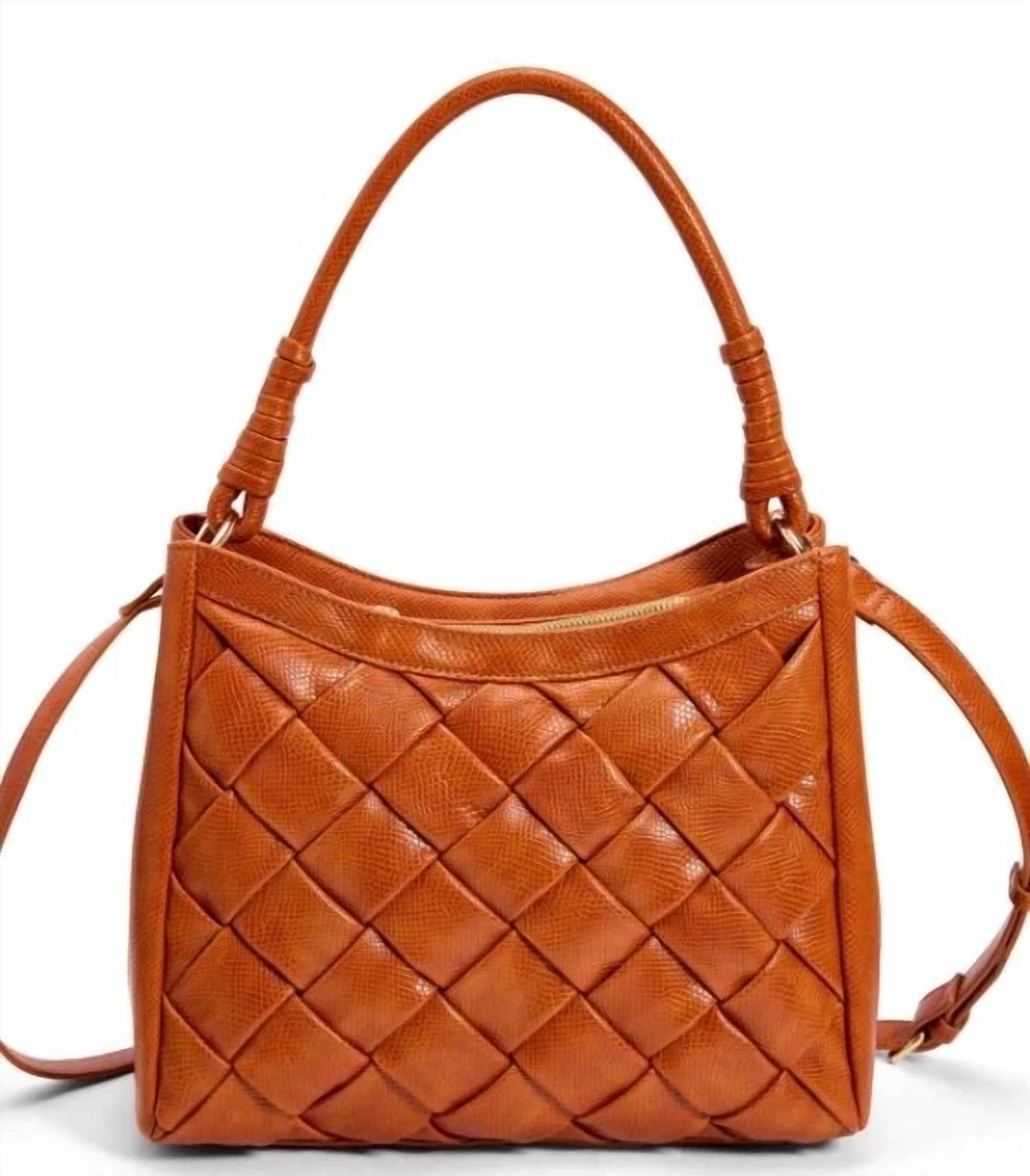 Like Dreams - Women's Katherine Woven Satchel Bag