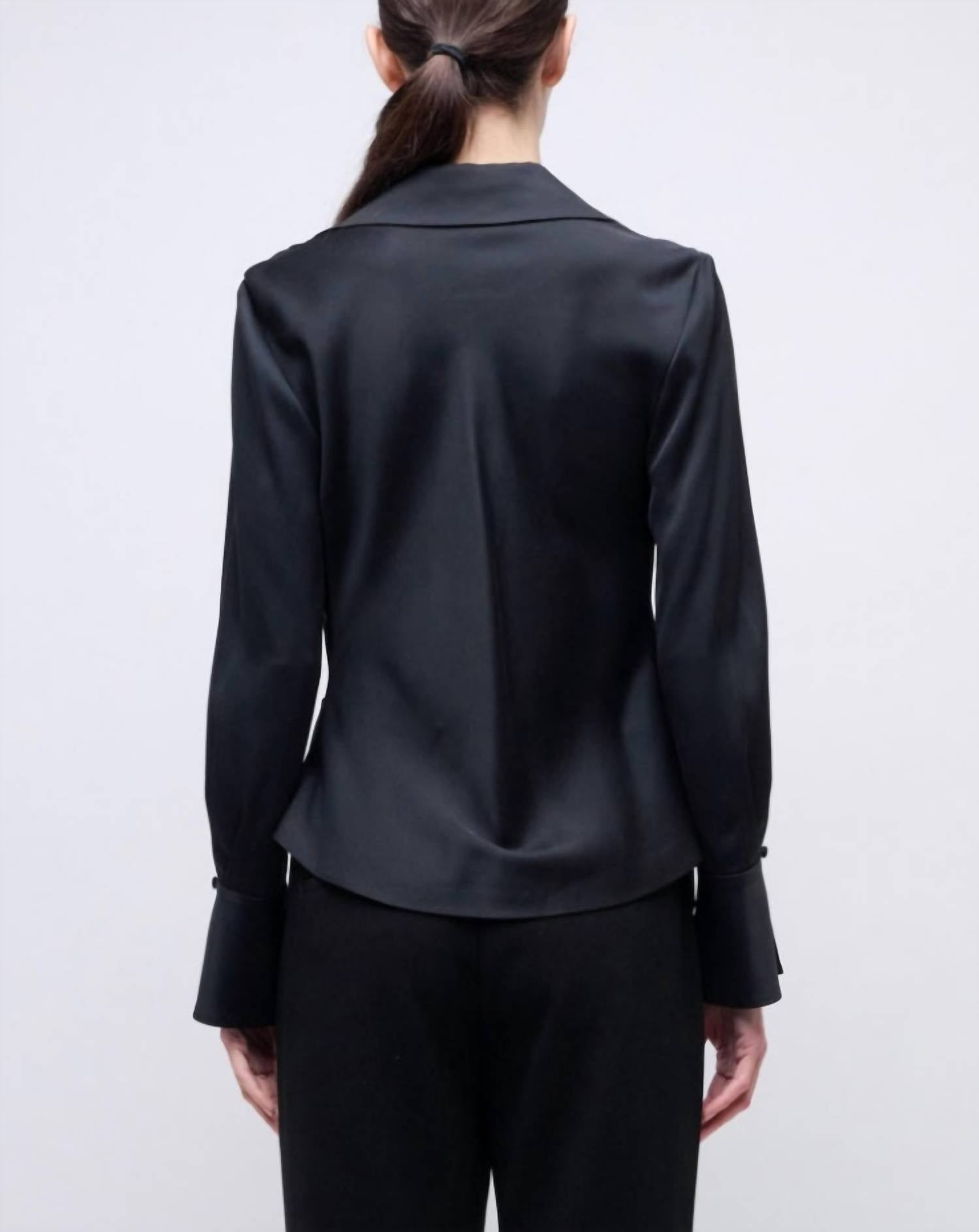 Simkhai - Symone Long Sleeve Cowl Neck Top