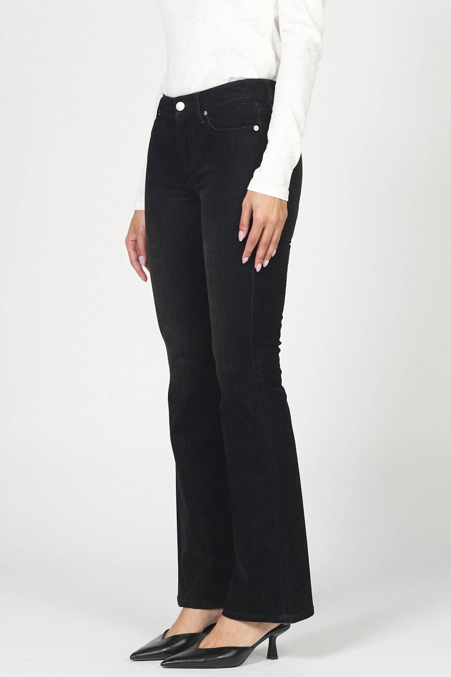 Dear John Denim - Jaxtyn Mid Rise Velvet Coated Jeans