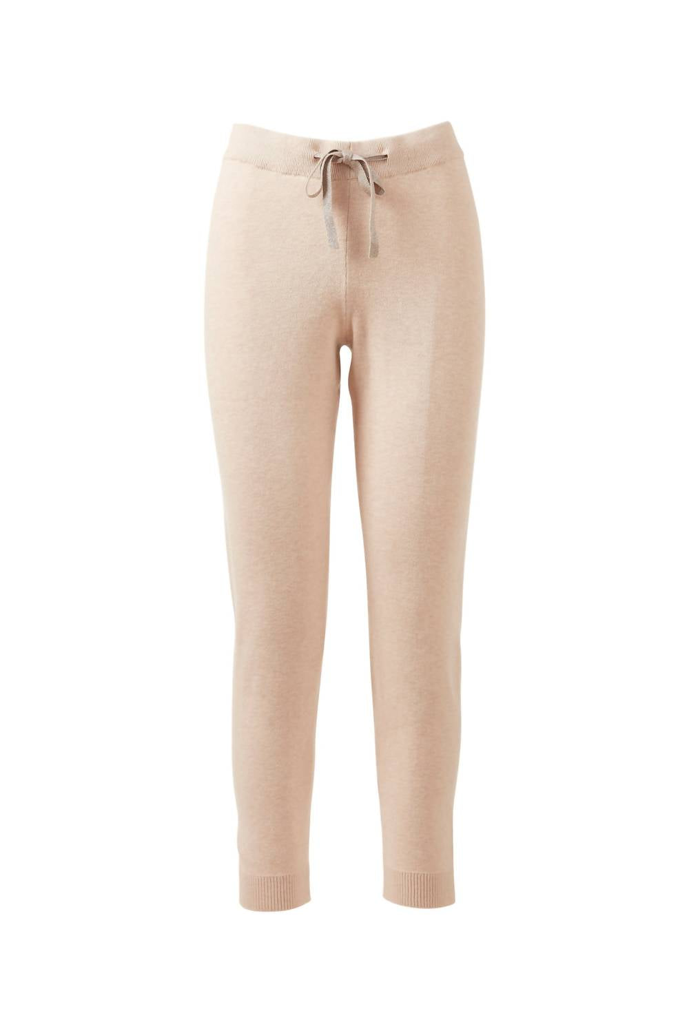 Kinross Women's Doubleknit Jogger in latte - women's pants