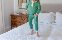 Lila + Hayes - Alden Ruffled Pajama Set