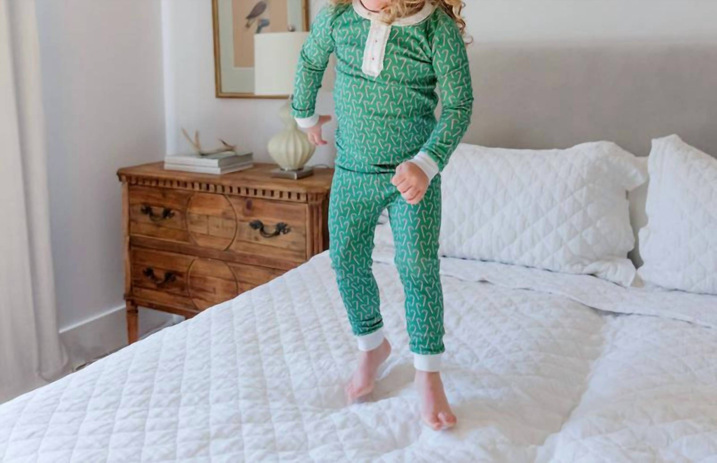 Lila + Hayes - Alden Ruffled Pajama Set