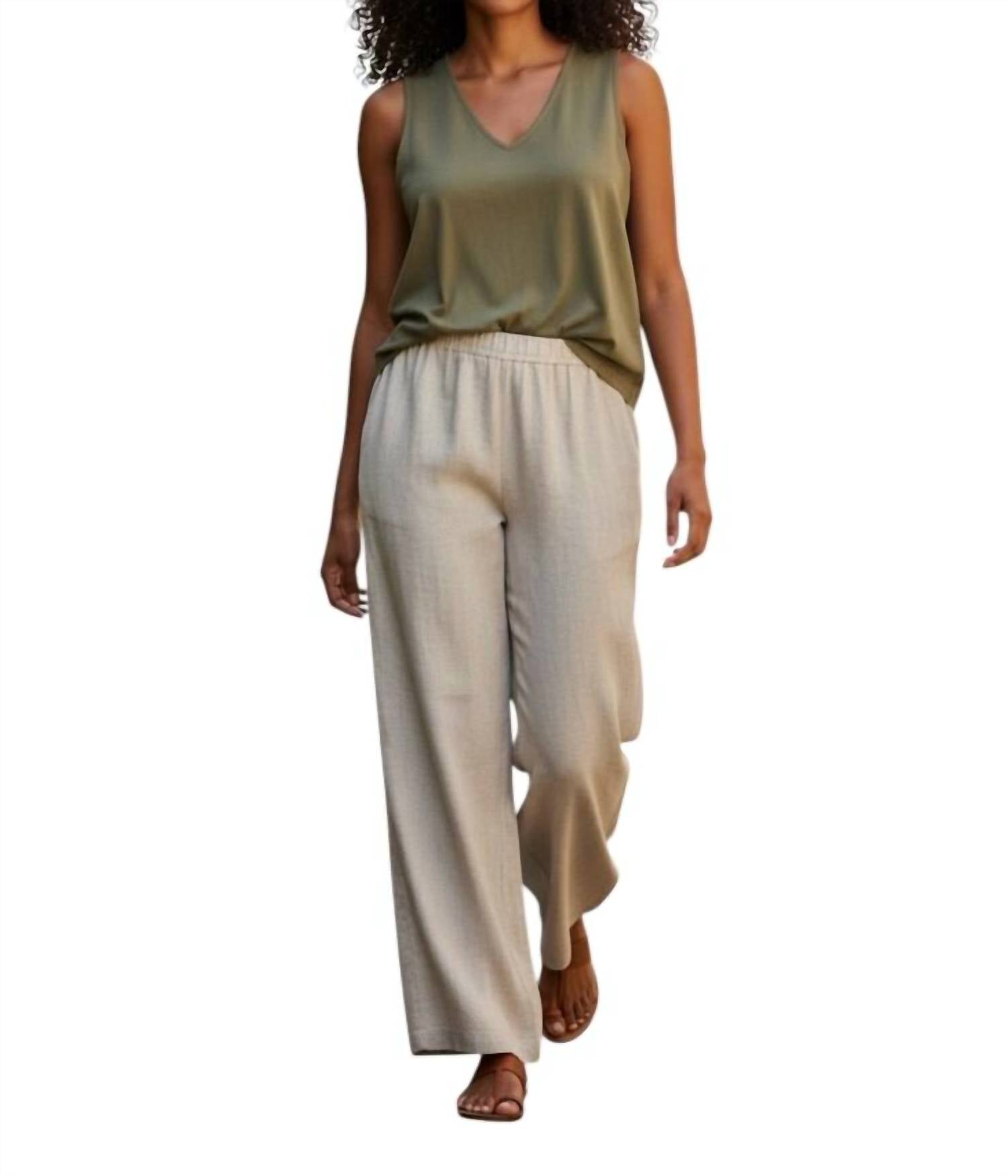 Trelise Cooper - Linen Walk Right Trouser