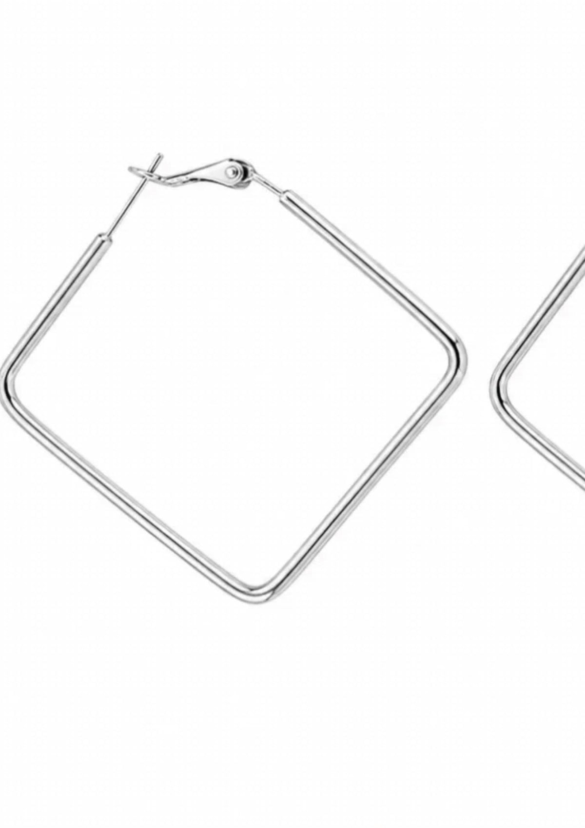 No Whining Designing - Women's Skinny Rectangle Earrings