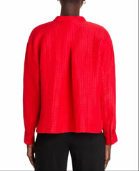 Eileen Fisher - Mandarin Collar Top