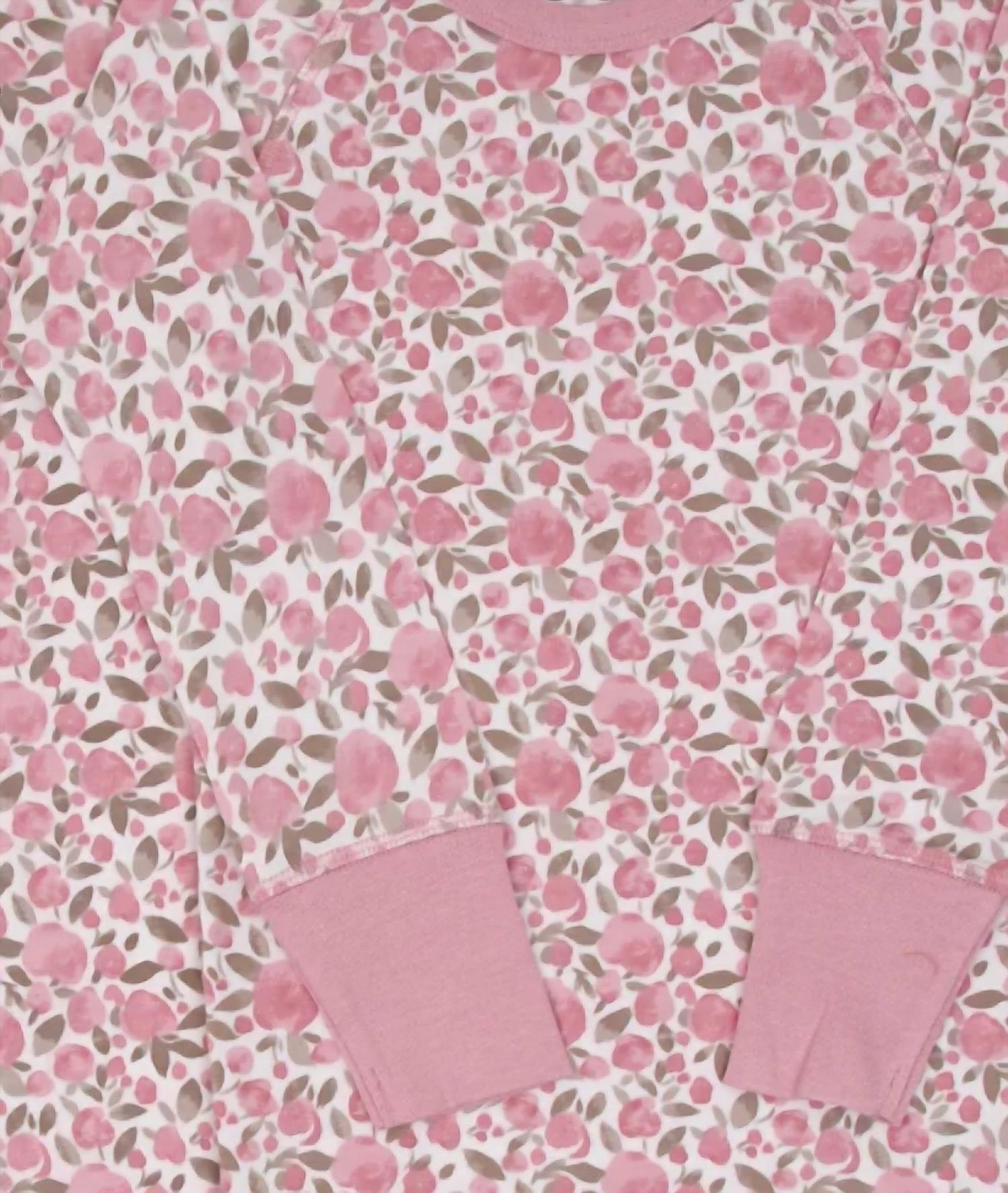 Coccoli - Kid's Apple Floral Pajama Set