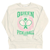 Grace + Emma - Queen Of Pickleball Sweatshirt
