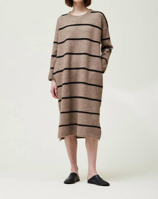 Grade & Gather - STRIPED SWEATER DRESS