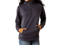 ARIAT Women's Tek Fleece Sweatshirt in grey - women's top