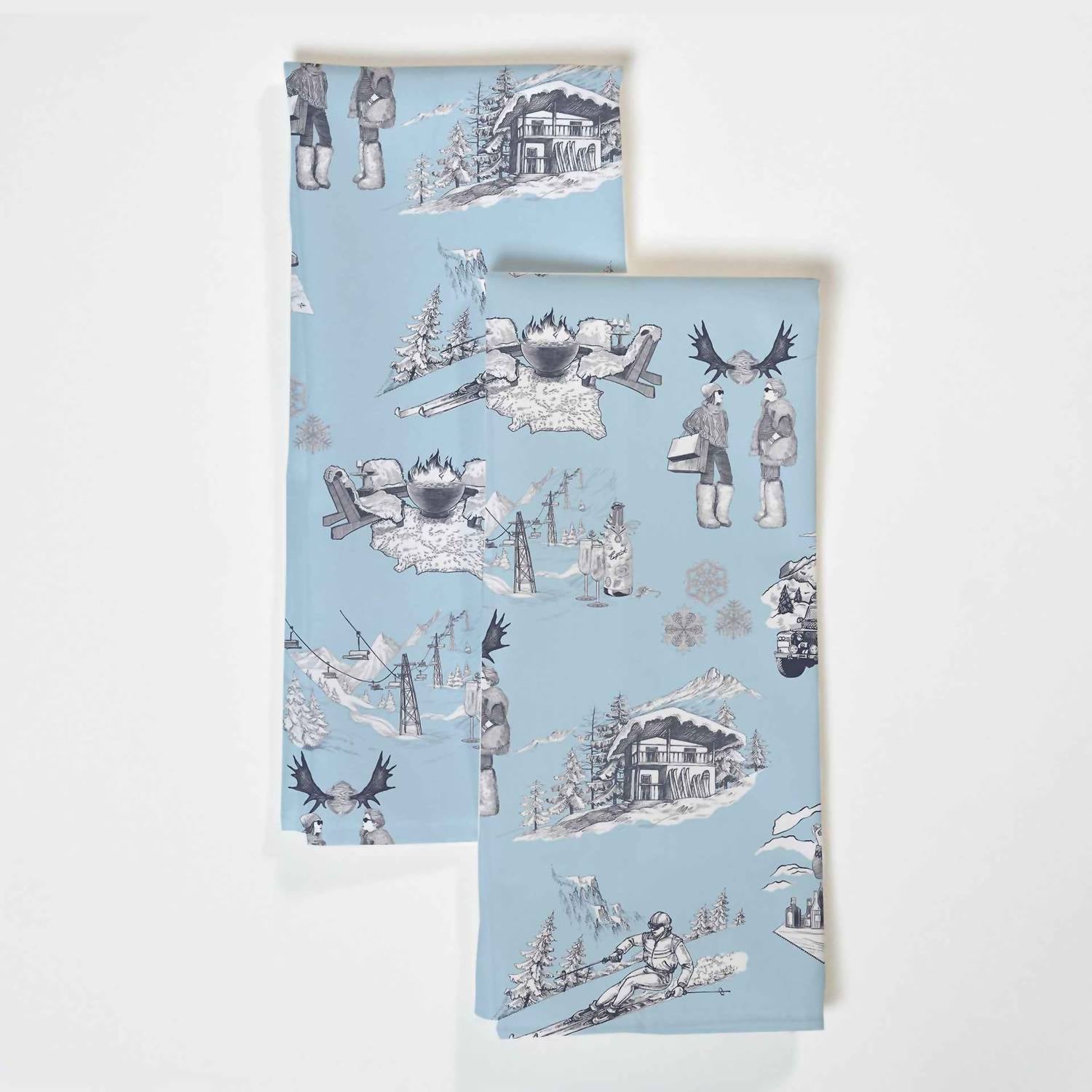 Katie Kime - Après Ski Tea Towel Set