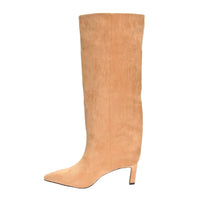 CHINESE LAUNDRY Women's Estelle Boots in camel - women's shoe - detail view