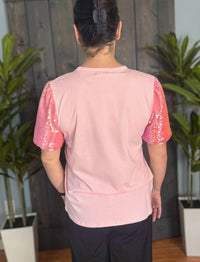 Southern Grace - You Make My Heart Sparkle Short Sleeve Top