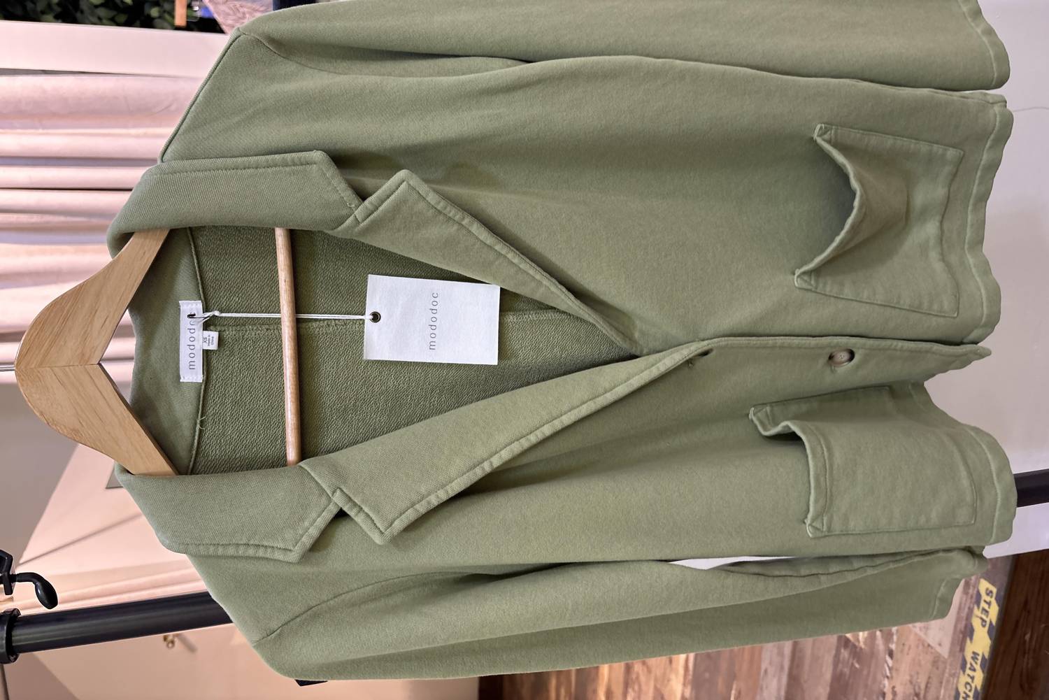 Mododoc - Women's Long Sleeve French Terry Blazer