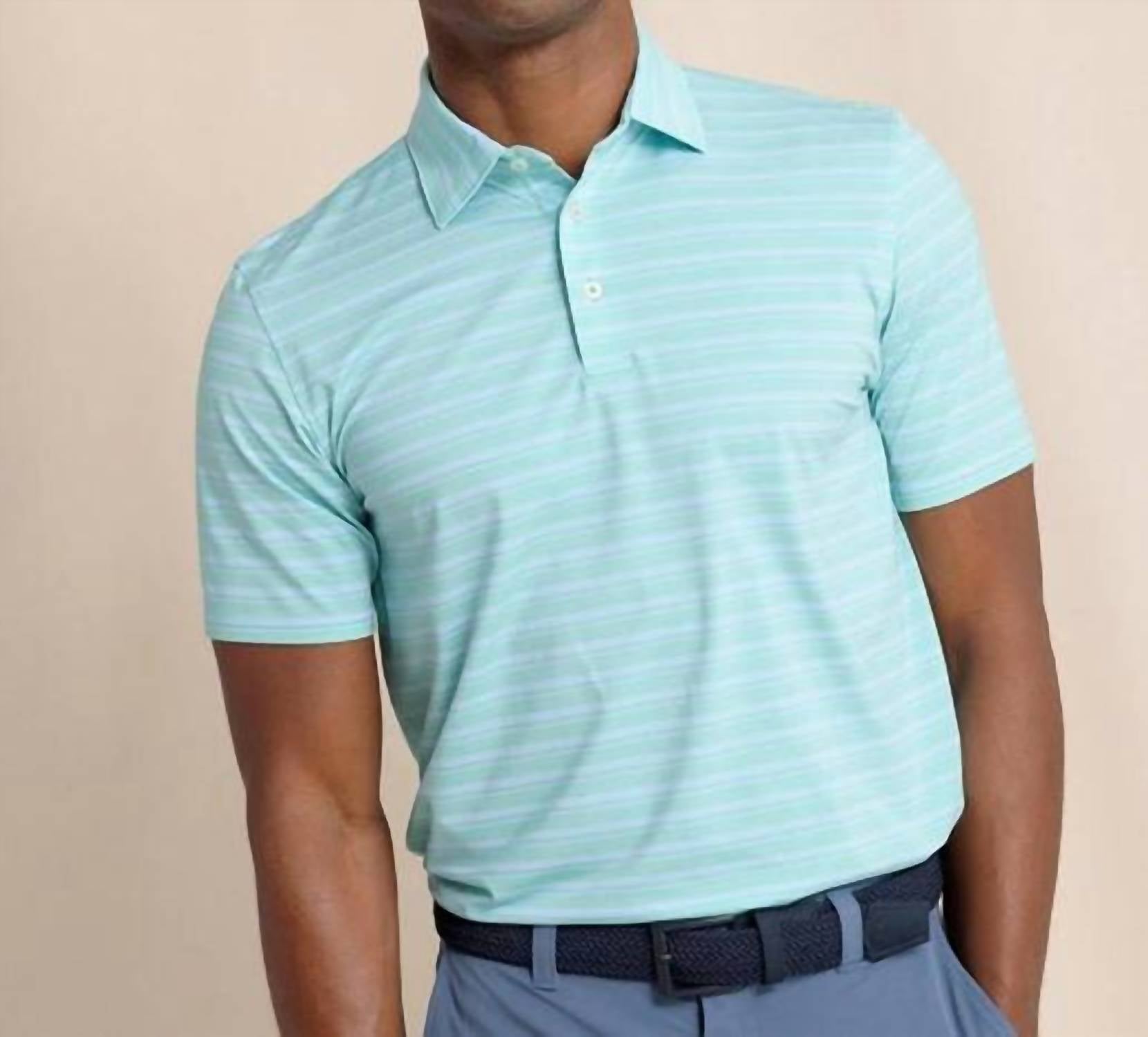 Southern Tide - brrreeze Pearl Cove Stripe Polo