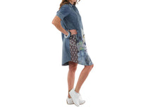 Lior - Denim Short Midi Dress