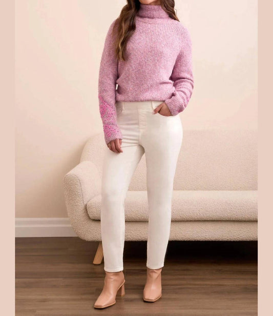 Tribal - Micro Cord Audrey Slim Ankle Pant