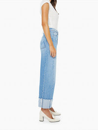 Mother - Half-pipe Ankle Cuff Fray Jeans