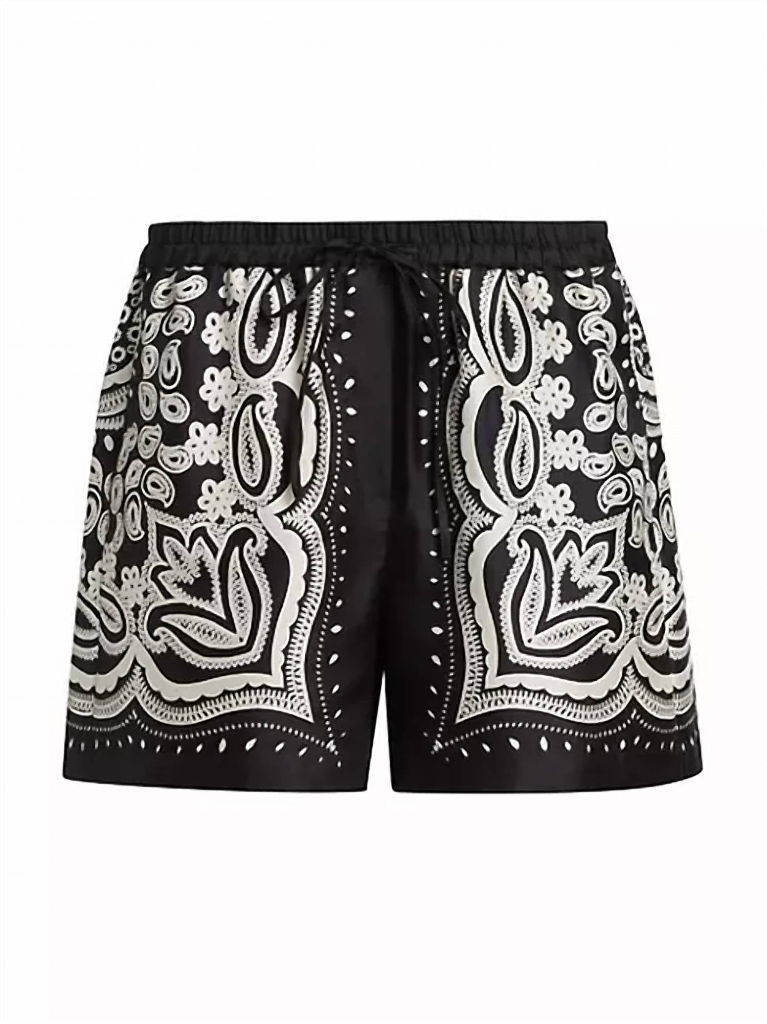 Nili Lotan - Frances Printed Silk Short