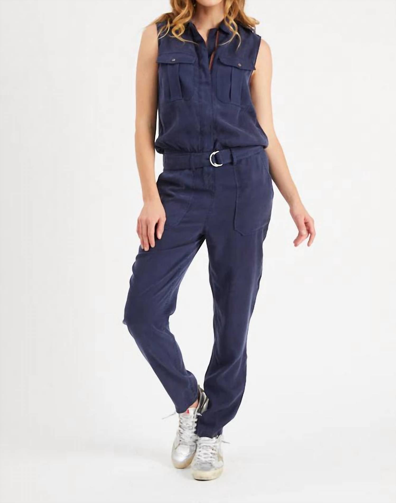 Etienne Marcel - Utility Sleeveless Jumpsuit
