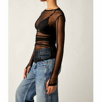 Free People - Last Layer Long Sleeve Top