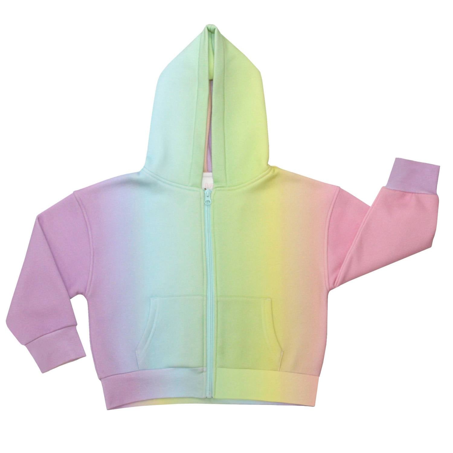 Rebloomed Kids - Rainbow Zip-Up Hoodie