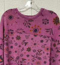 Easel - Women's Printed Sweater Top