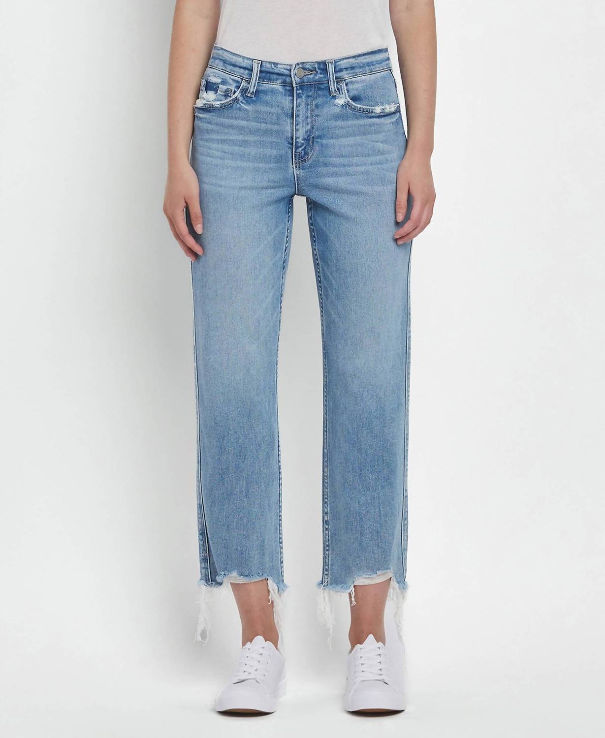 Vervet By Flying Monkey - High Rise Regular Straight Jeans