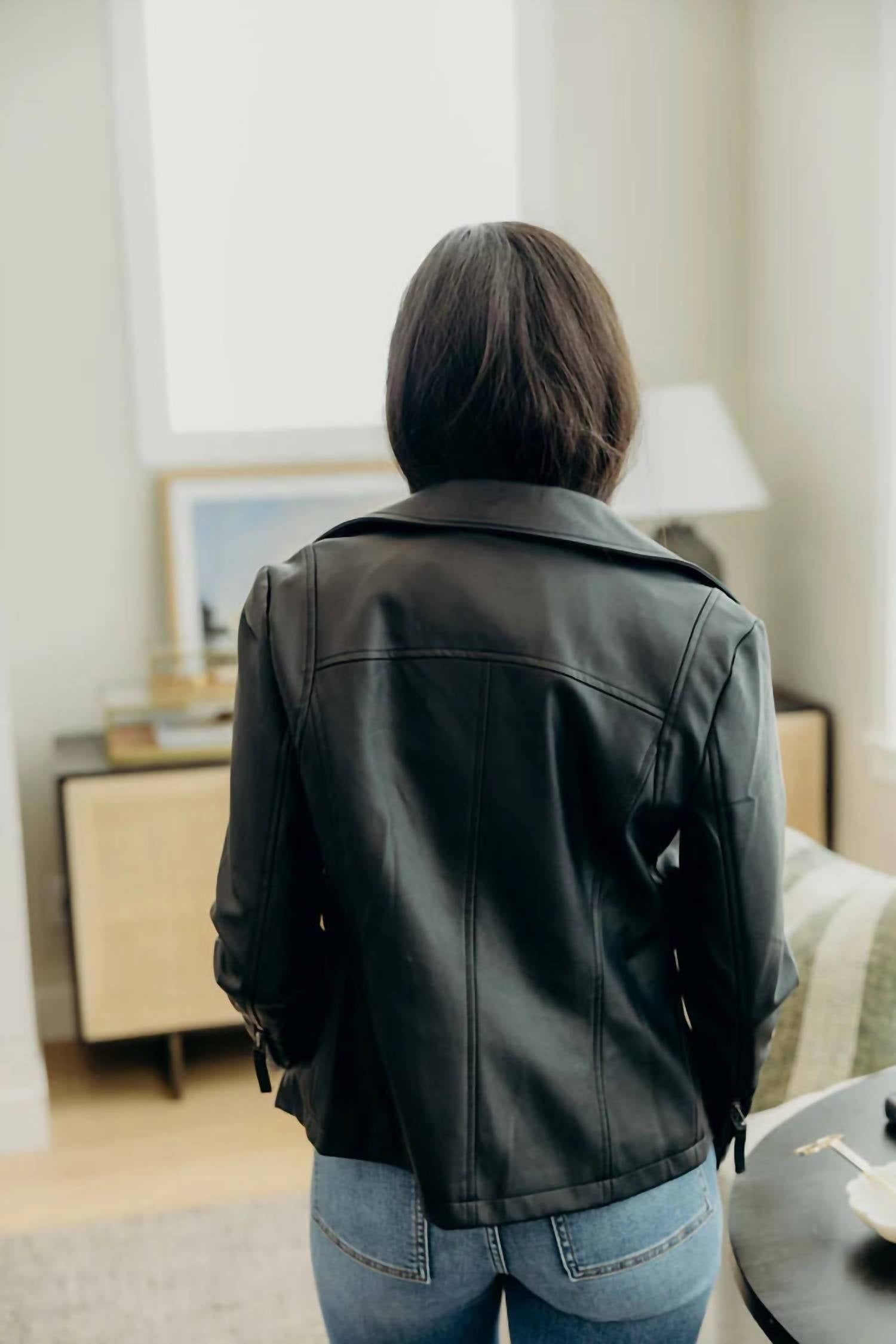 Mikarose - Faux Leather Jacket