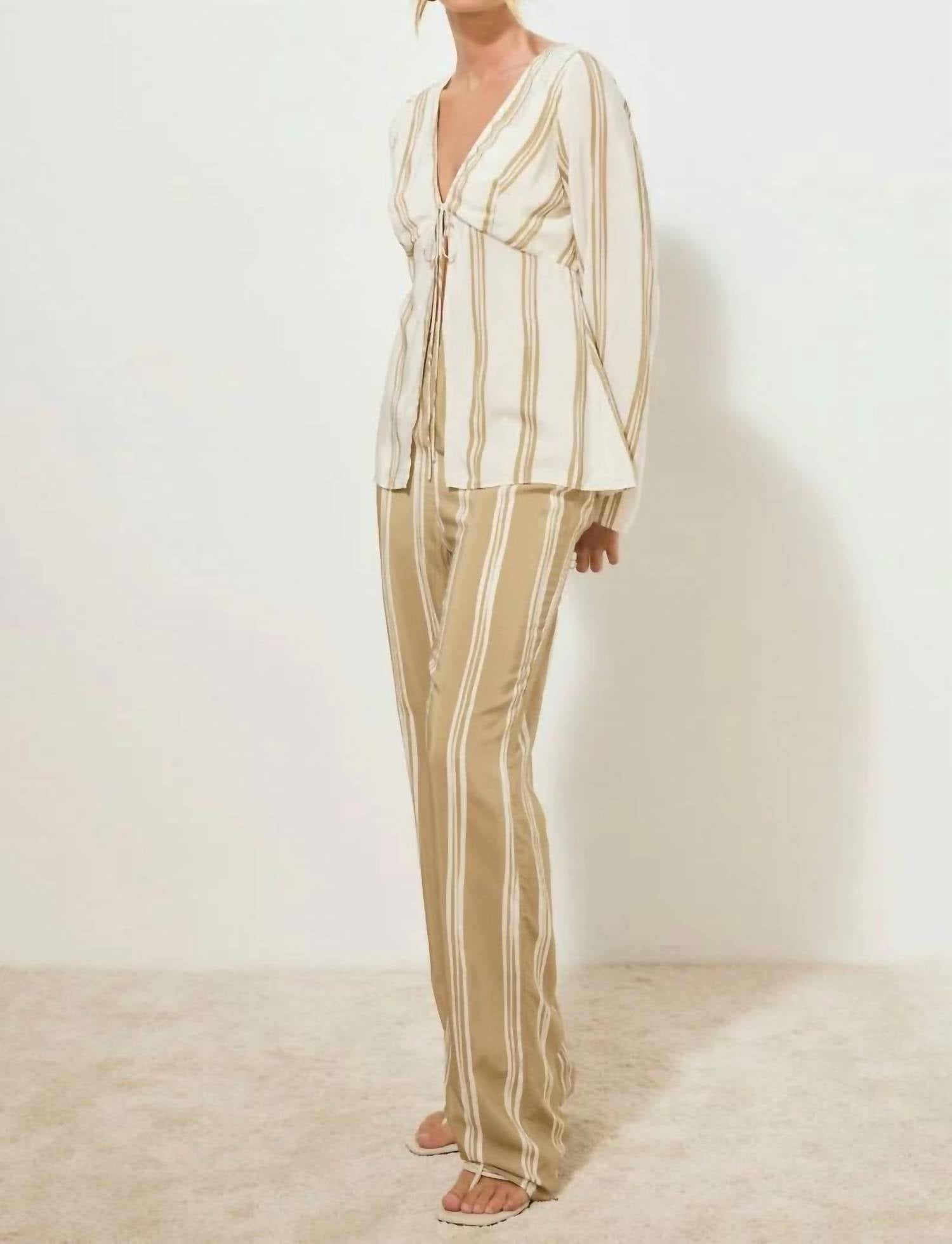 Mon Renn - Desire Stripe Top