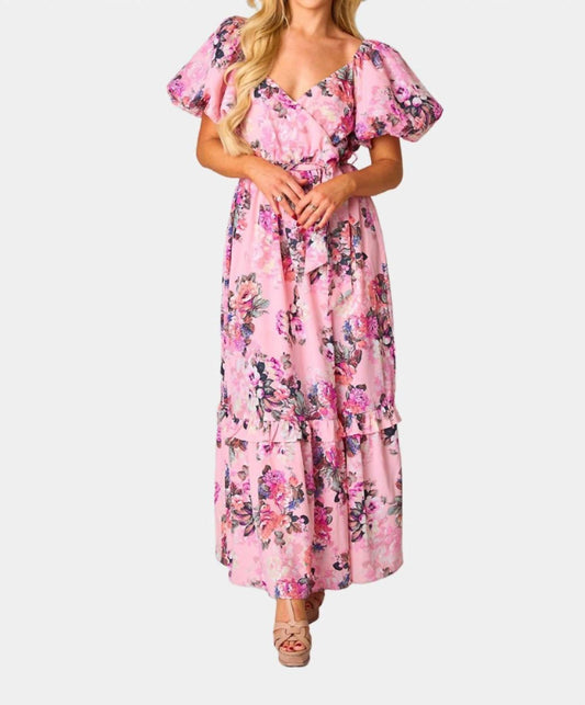 Buddylove - Sydney Puff Sleeve Maxi Dress