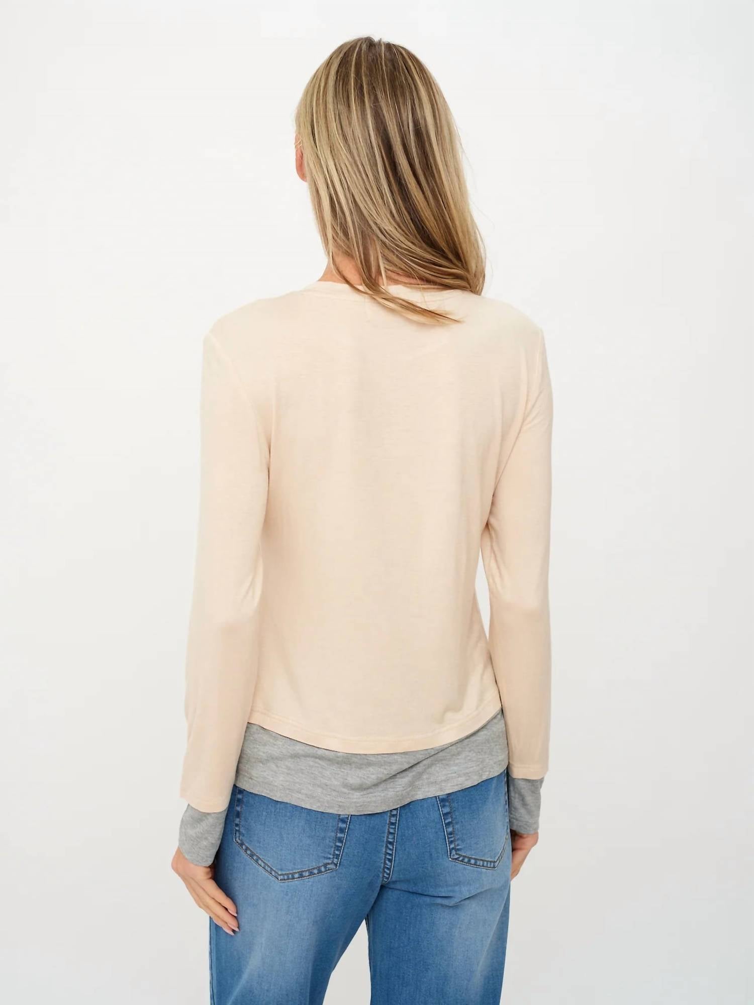 Six/Fifty - Izzy Double Layer Top