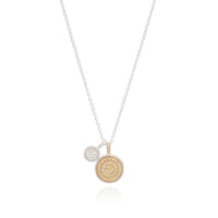 Anna Beck - Women's Circle Of Life Dual Divided Disc Charity Necklace