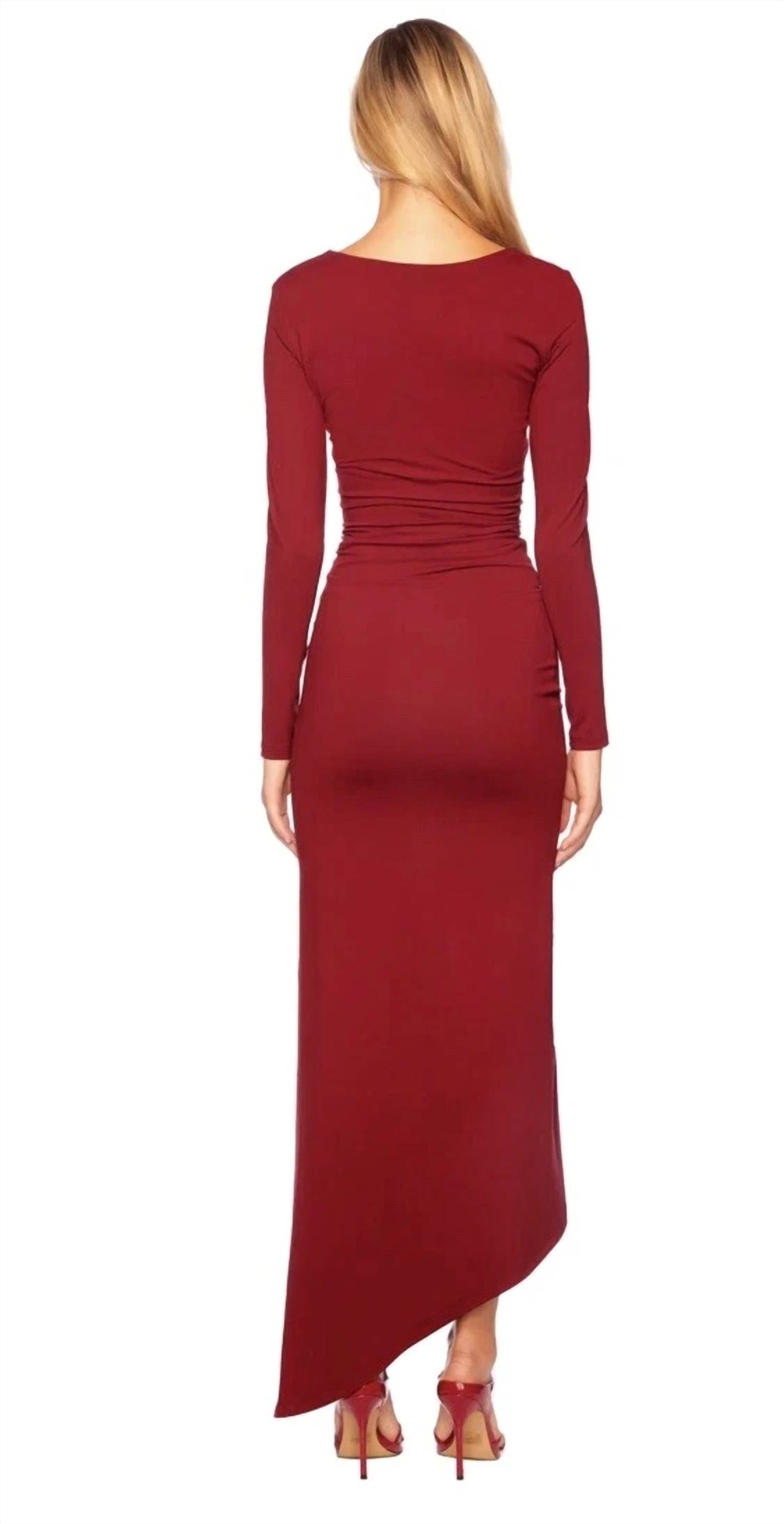 Susana Monaco - Side Gather Slit Dress