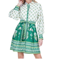 Joy Joy - Contrast Button Dress