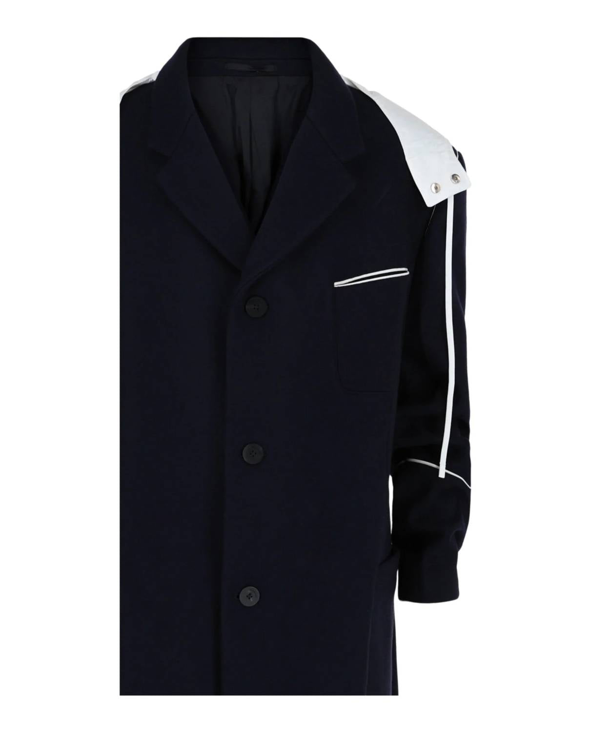Salvatore Ferragamo - Men's Single-breasted Hooded Coat