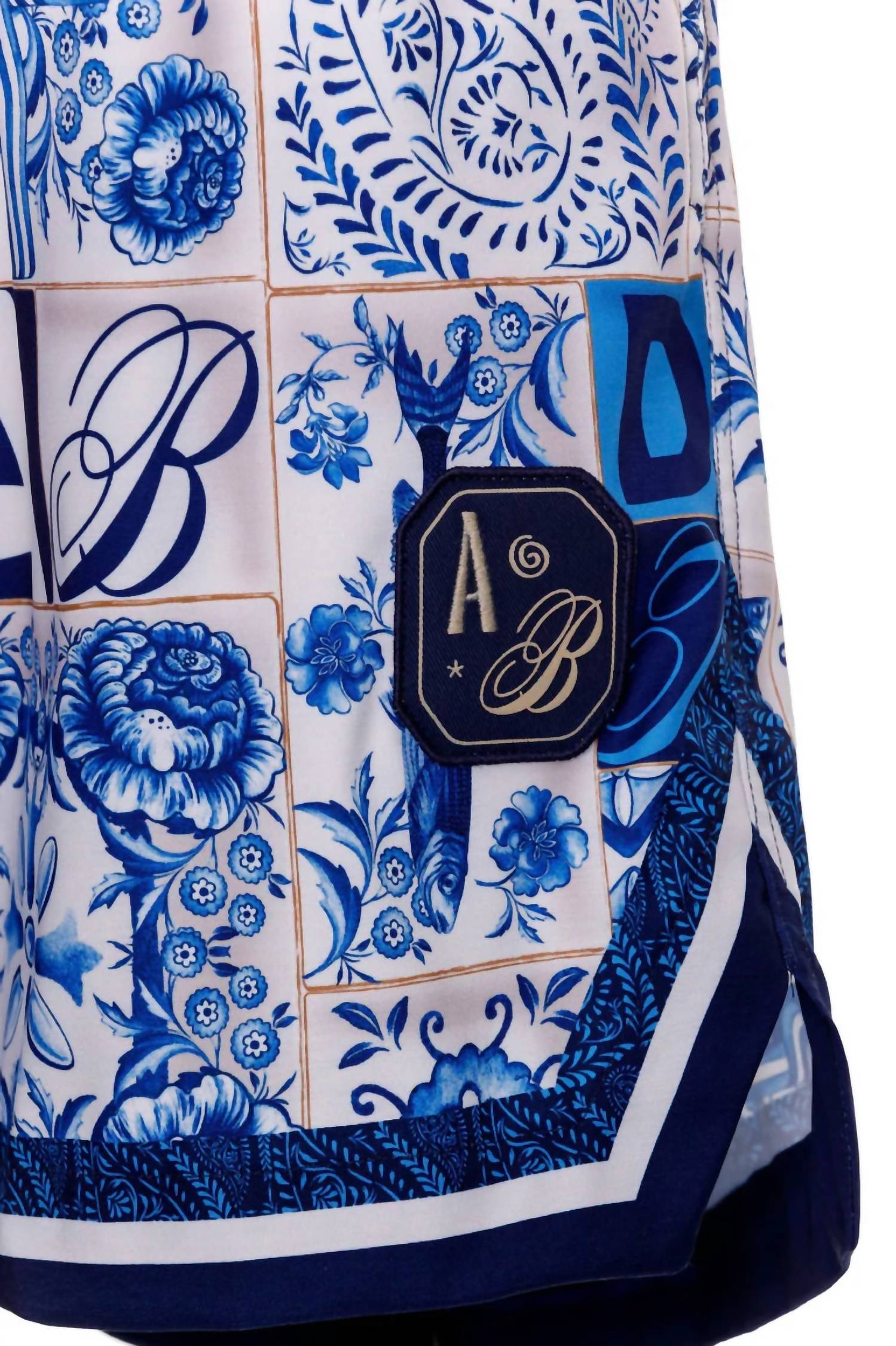 Agua Bendita - Men's Dan Azure Swim Trunks