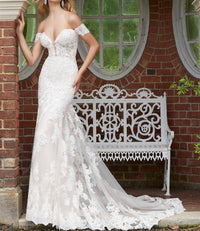 Morilee - Priyanka Frosted Alencon Lace Gown