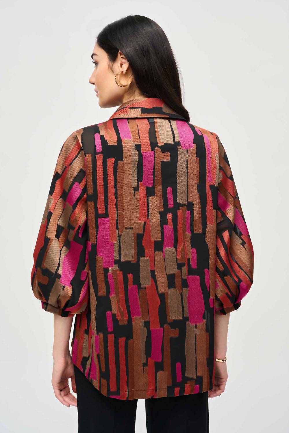 Joseph Ribkoff - Bohemian Abstract Oversized Jacket