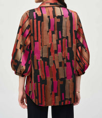 Joseph Ribkoff - Bohemian Abstract Oversized Jacket