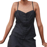 Ciao Lucia - Cortez Button Down Top