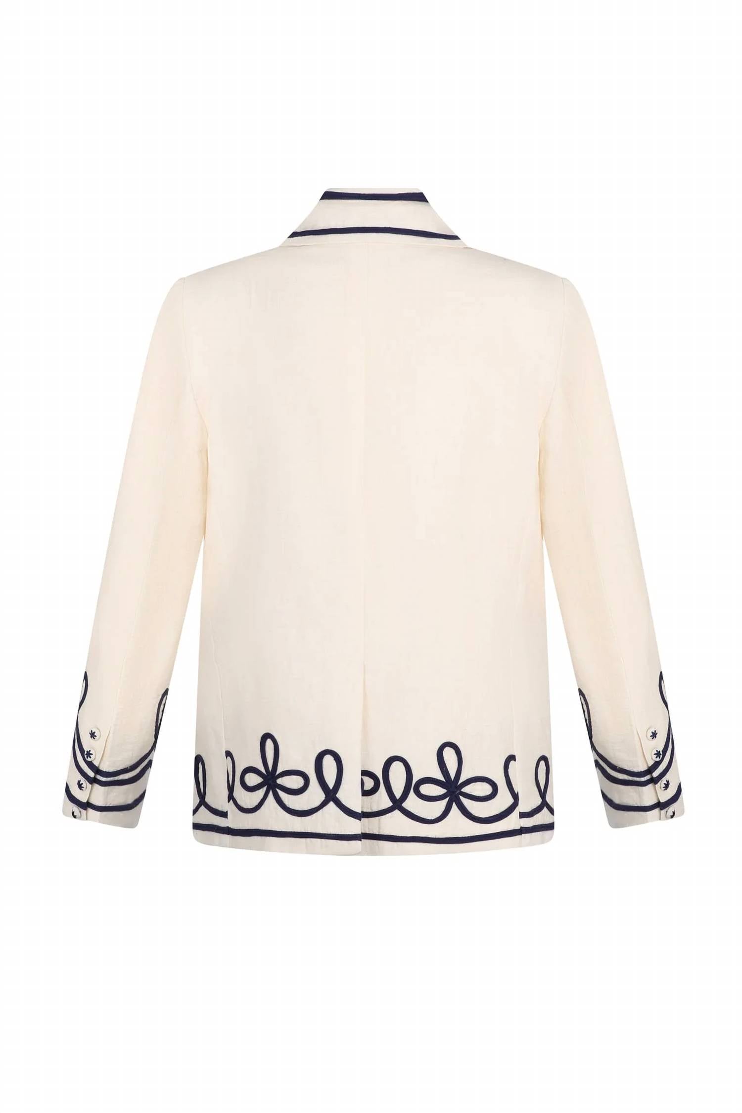 Carolina K - Vera Embroidered Blazer