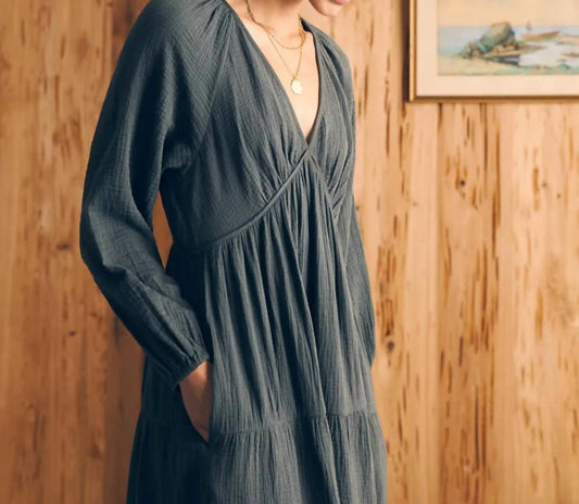 Faherty - Dream Cotton Gauze Sirene Midi Dress