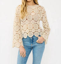Lovestitch - Emmy Crochet Top