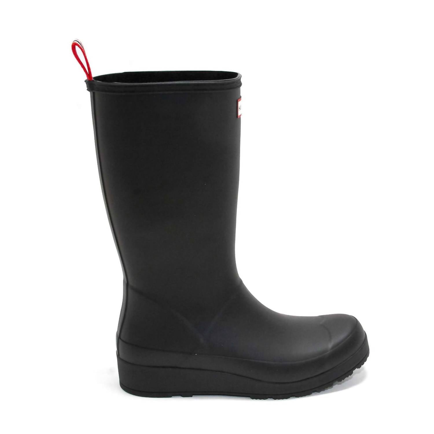 HUNTER Women's Original Tall Play Boots in black - women's shoe - alternate view