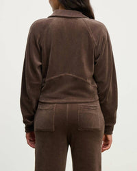 Velvet By Graham & Spencer - Claire Velour Jacket