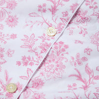 The Sleep Code - Women's Printed Floral Cotton Short Pj Set